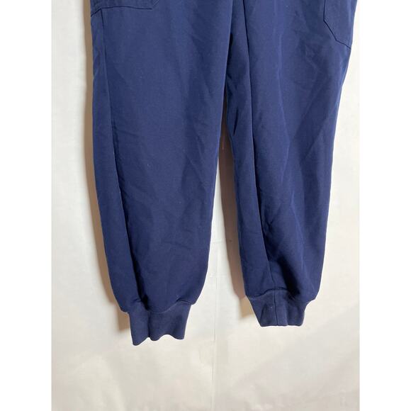 FIGS Navy Blue Elastic Waist Jogger Scrub Pants Size Medium Healthcare - Picture 3 of 9